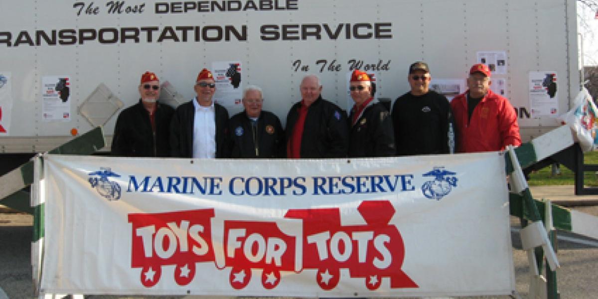 JA Frate Supports Toys for Tots and USMC